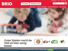 Tablet Screenshot of brio.de