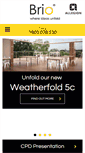 Mobile Screenshot of brio.com.au